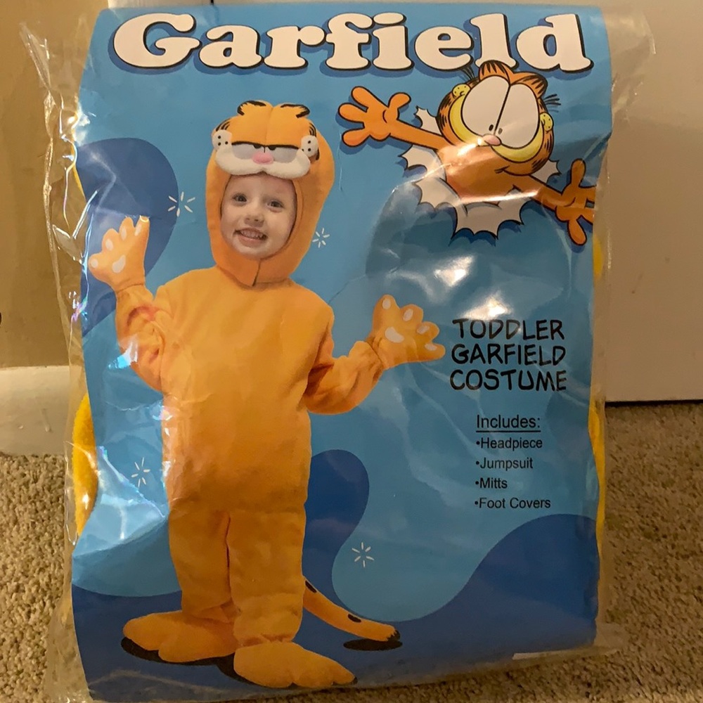 Toddler Garfield Costume